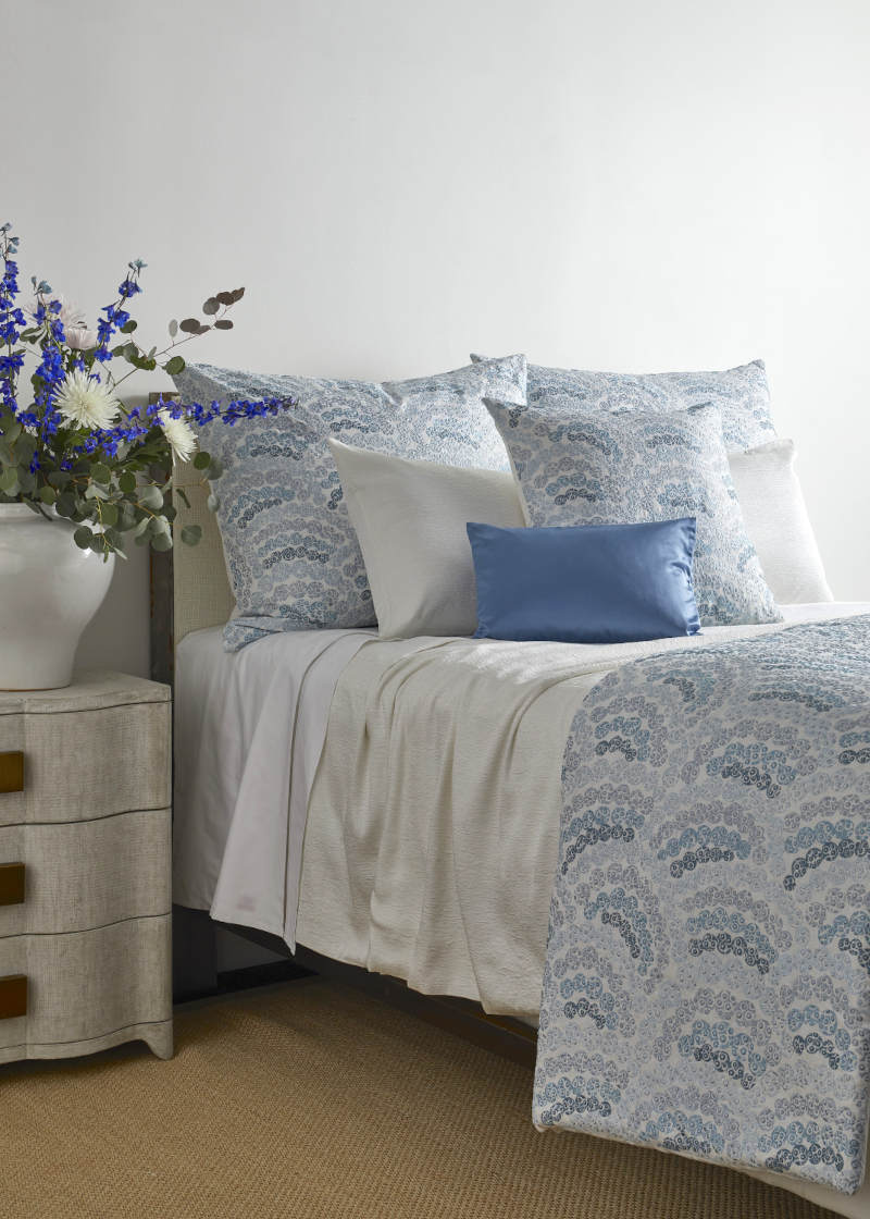 Ann Gish Designs Nazar-Duvet & Throw & Pillow Collection - Room View.