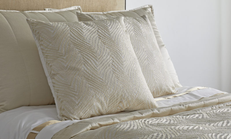 Ann Gish Designs Retortoli Pillow & Throw Collection - Room View.
