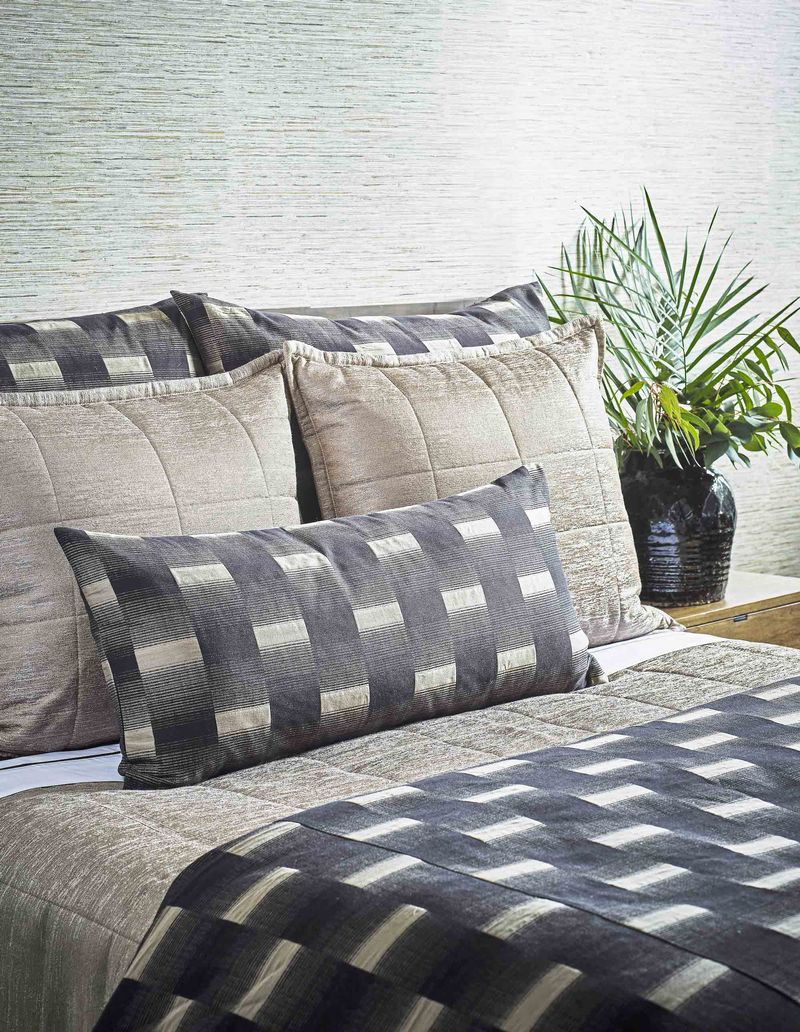 Ann Gish Designs Chisos Duvet & Pillow & Sham & Throw Collection - Room View.