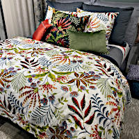 Ann Gish Designs - Cloud Forest Duvet & Throw & Pillow