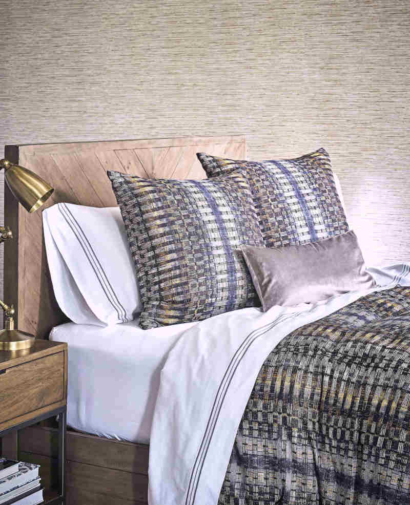 Ann Gish Designs Cosmopolitan Duvet & Pillow & Sham Collection - Room View.