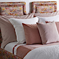Ann Gish Designs - Fresco Velvet Duvet & Pillow & Sham