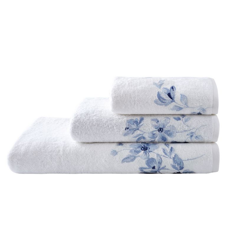 Anne de Solene Passe Present Bath Collection - Available as Hand , Shower, and bath sheet towels.