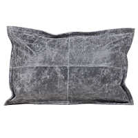 Fibre by Auskin Vintage Grey Cowhide Decorative Pillows