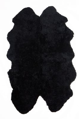 Fibre by Auskin Camel Hair Throw - Black.