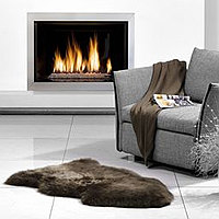Fibre by Auskin Longwool Single Pelted Natural Shaped Rug