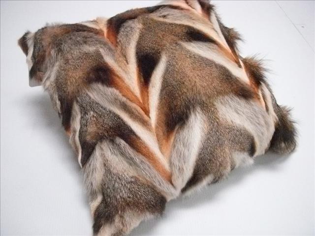 Fox Fur Dec Pillow - Fox Tail