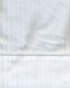 Bellino Fine Linens Millerighe bedding fabric color in White