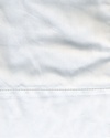 Bellino Fine Linens Raso Bedding Fabric Sample - White.
