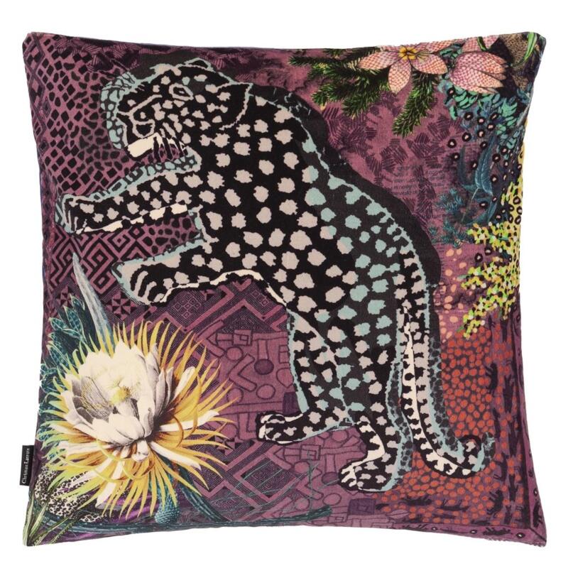 Christian Lacroix Pantera Multicolore Decorative Pillow - Front