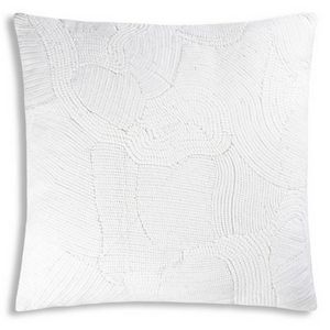 Rouched velvet pillow - AMAYA02J-IV (22x22)