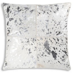 Cloud9 Design 11299A-SV (20x20) Silver Canaan Decorative Pillow
