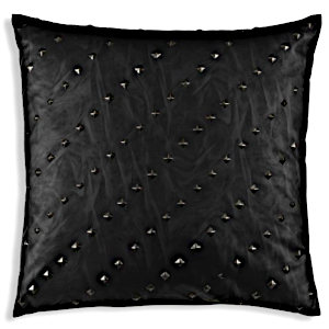 Cloud9 Design DENVER02J-BK (22x22) Textured Decorative Pillow