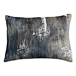Cloud9 Design Islay ISLAY03C-BL (14x20) Blue Printed Decorative Pillow