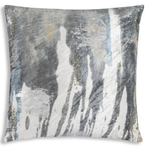 Cloud9 Design - Islay ISLAY01J-BL (22x22) Blue Printed Decorative Pillow