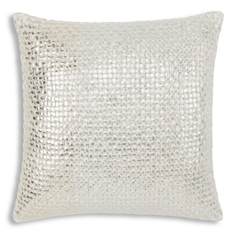 Cloud9 Design Mica Gold & Silver Decorative Pillow - MICA01J-GDSV (22x22)