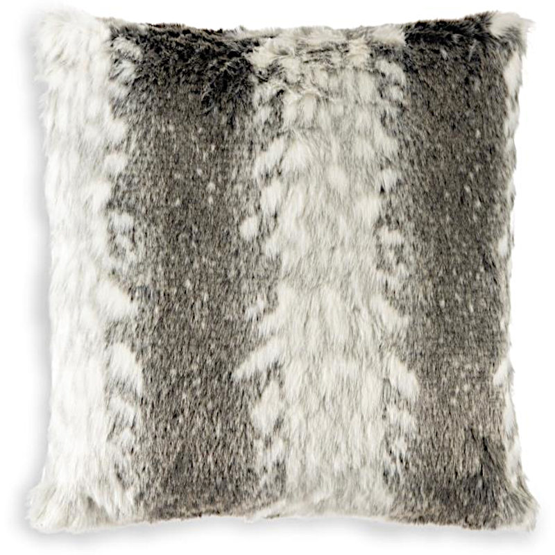 Cloud9 Design Vermont Multi Color Faux Fur Pillow VERMONT01F-MIX - Full View