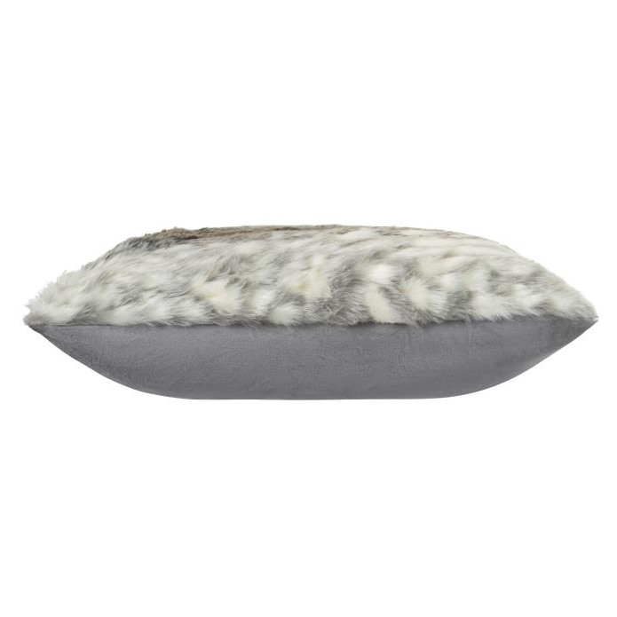 Cloud9 Design Vermont Multi Color Faux Fur Pillow VERMONT01F-MIX - Side View