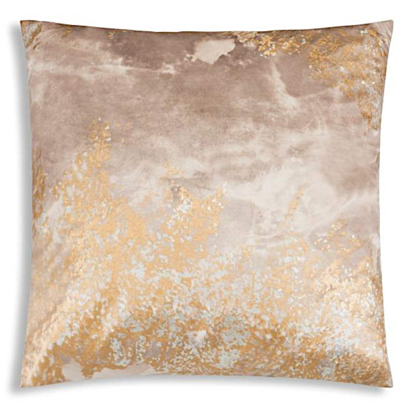Cloud9 Design ZEN Series Gold and Silver Decorative Pillows - ZEN02J-GDSV (22x22)