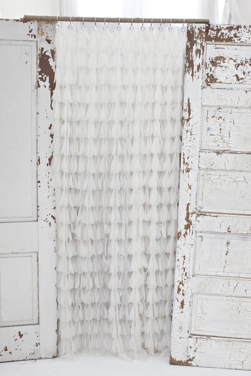Couture Dreams Chichi Shower Curtains, Petal Shower Curtain