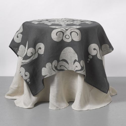 Couture Dreams Enchantique Jute Table Topper - Grey