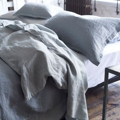 Designers Guild Biella Pale Grey & Dove Bedding - View #1