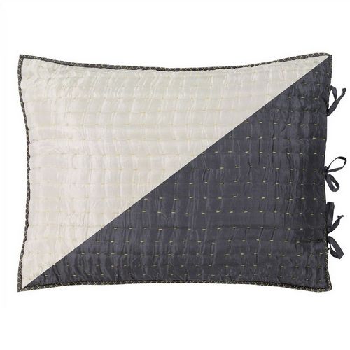 Designers Guild Chenevard - Silver & Slate Pillow Sham
