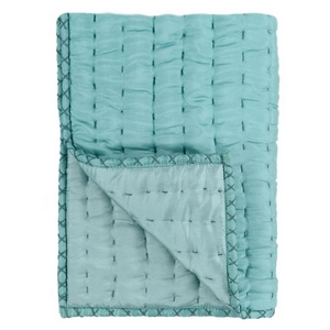 Designers Guild Chenevard - Sky & Cloud Quilted Coverlet