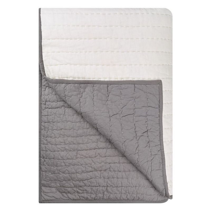 Designers Guild Savoie - Dove Quilted Throw