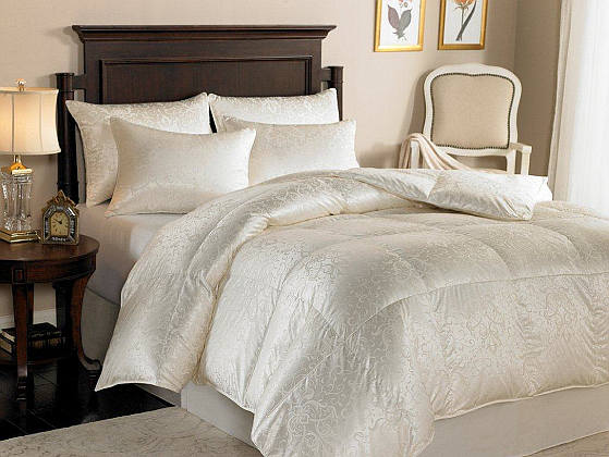 Downright Eliasa 920+ Canadian White Goose Down Comforter & Pillows