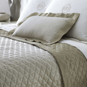 Home Treasures Anastasia Quilted Coverlet & Shams - Provenza CH