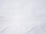 Home Treasures Amalfi Bound Inset Scallop Bedding Collection - White/White.