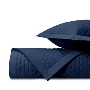 Home Treasures Anastasia Quilted Bedding Fabric - Navy Blue.