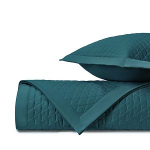 Home Treasures Anastasia Quilted Bedding Fabric - Teal.
