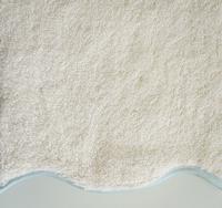 Home Treasures Antalya Bath Towels Scallop Piping Close-up  - Ivory/Eucalipto.