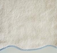 Home Treasures Antalya Bath Towels Scallop Piping Close-up  - Ivory/Sion.