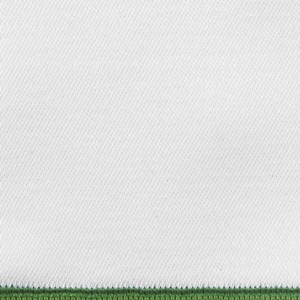 Home Treasures Arlo Table Linens Swatch - Basil/White.