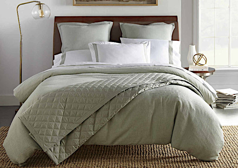 The tonal textures of this 100% cotton voile take us on a tactile journey of peaceful calm.