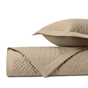 Home Treasures Basket Weave Quilted Bedding - Candlelight.