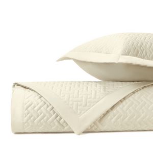 Home Treasures Basket Weave Quilted Bedding - Ivory.