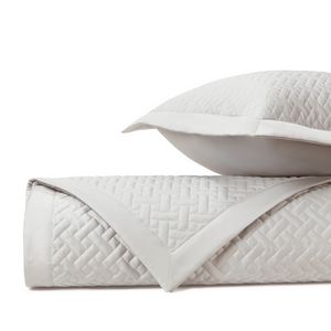Home Treasures Basket Weave Quilted Bedding - Oyster.