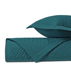 Home Treasures Basket Weave Quilted Bedding - Teal.