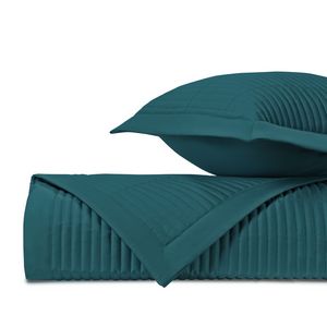 Home Treasures Channel Quilted Bedding - Teal.