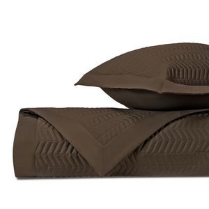Home Treasures Chester Quilted Bedding - Chocolate.