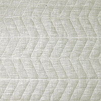 Home Treasures Chester Bedding - A herringbone pattern quilted on Chester Solid 100% Italian linen.
