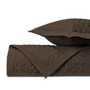 Home Treasures Clover Quilted Bedding - Chocolate.