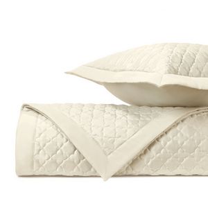 Home Treasures Clover Quilted Bedding - Ivory.