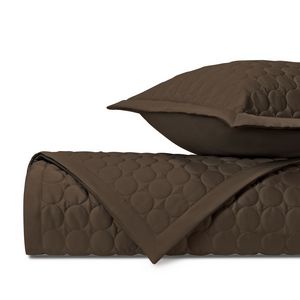Home Treasures Cleo Quilted Bedding Collection - Chocolate.