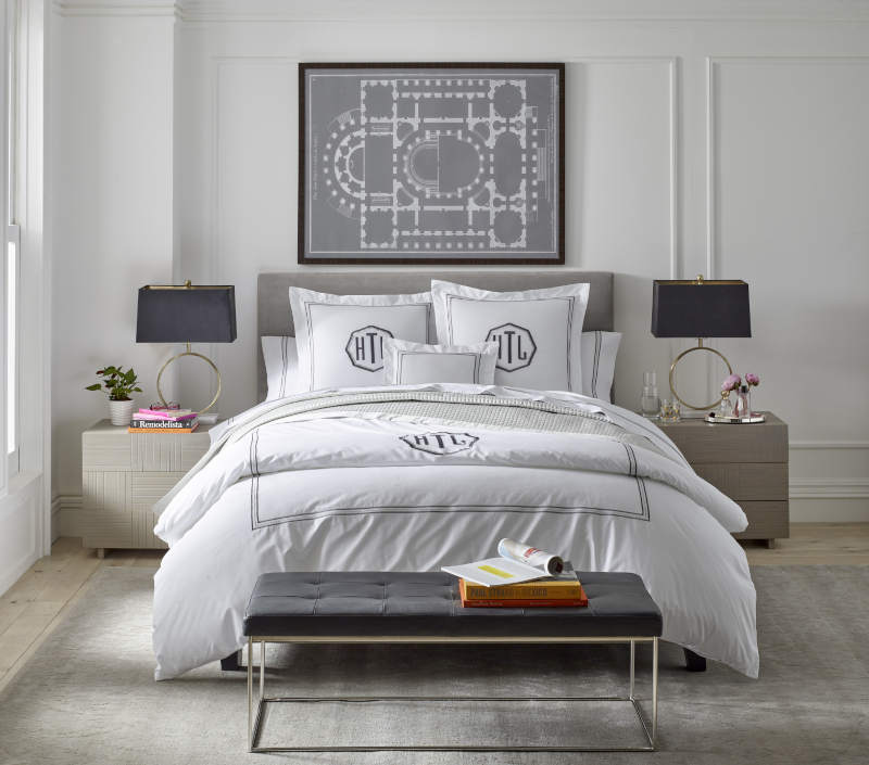 Home Treasures Delancey Bedding includes a duvet, dust ruffle, shams, pillowcases - Full Bed.