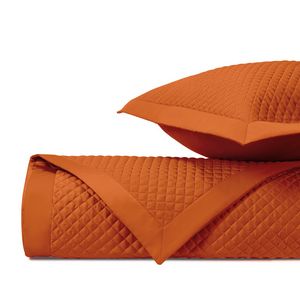 Home Treasures Diamond Quilted/Royal Sateen Bedding - Clementine.